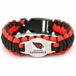 Arizona Cardinals NFL Paracord Bracelet NEW